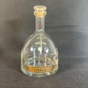 Dusse Cognac Empty Bottle with Cork Stopper Crafts Man Cave Bar Decor